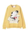 画像1: TOKYO CULTUART by BEAMS 横尾忠則 × 編み物☆堀ノ内 / TAMA Knit Sweater YELLOW (1)